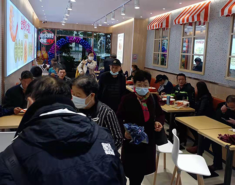 熱烈祝賀如意餛飩湖北省人民醫(yī)院店盛大開業(yè)！