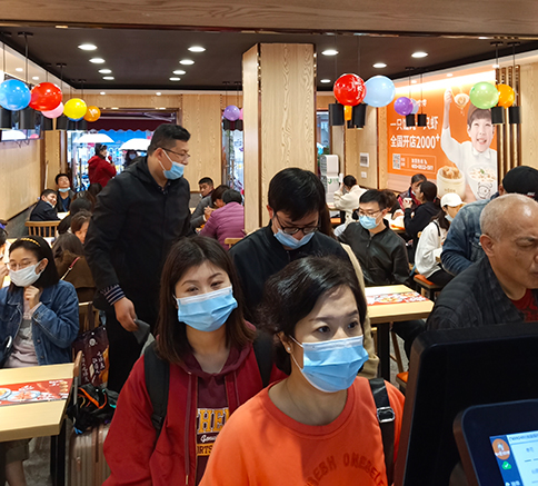 熱烈祝賀湖北武漢如意餛飩第一醫院店盛大開業！